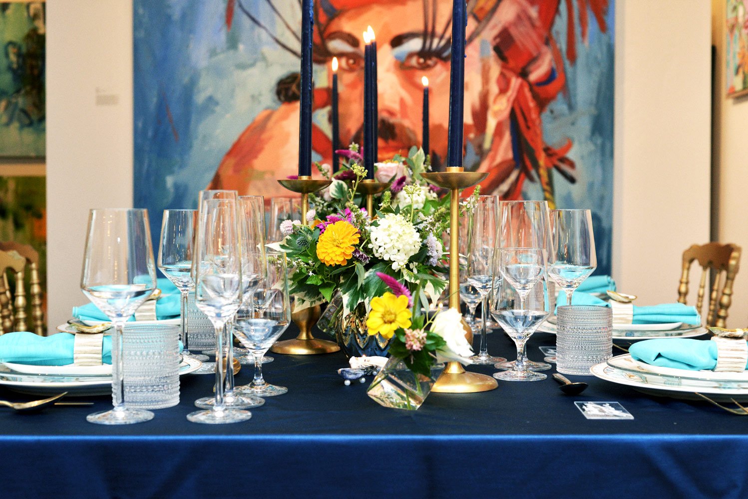 Art-centric Seated Dinner Gallery- 3