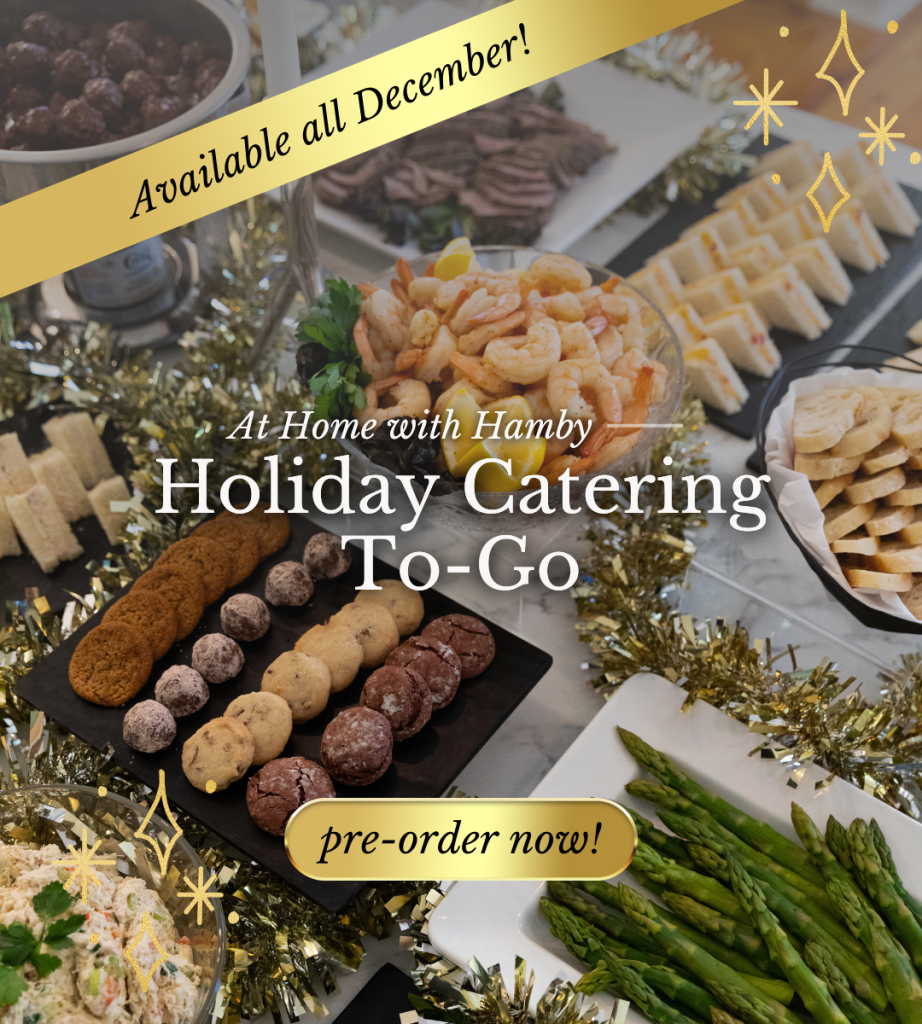 Promoting Charleston holiday pop-up catering for 2025